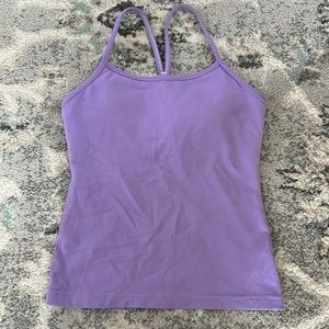 Lululemon Purple Power Y Tank Top